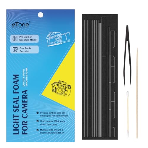 eTone Pre-Cut Light Seal Foam Sponge Kits Repair for Asahi Pentax Spotmatic SP/SPII/SPF/Pentax K1000 Film Camera. - Image 1