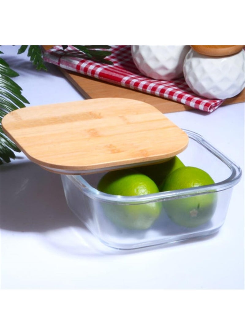 Vacuumed 3-Piece Square Glass Bowl Storage Container with Bamboo Lid - pzsku/ZDC8B06E8B4268E5BCC81Z/45/_/1729211123/ff0bb9a0-6b4a-4ddc-812d-d5f843827a67