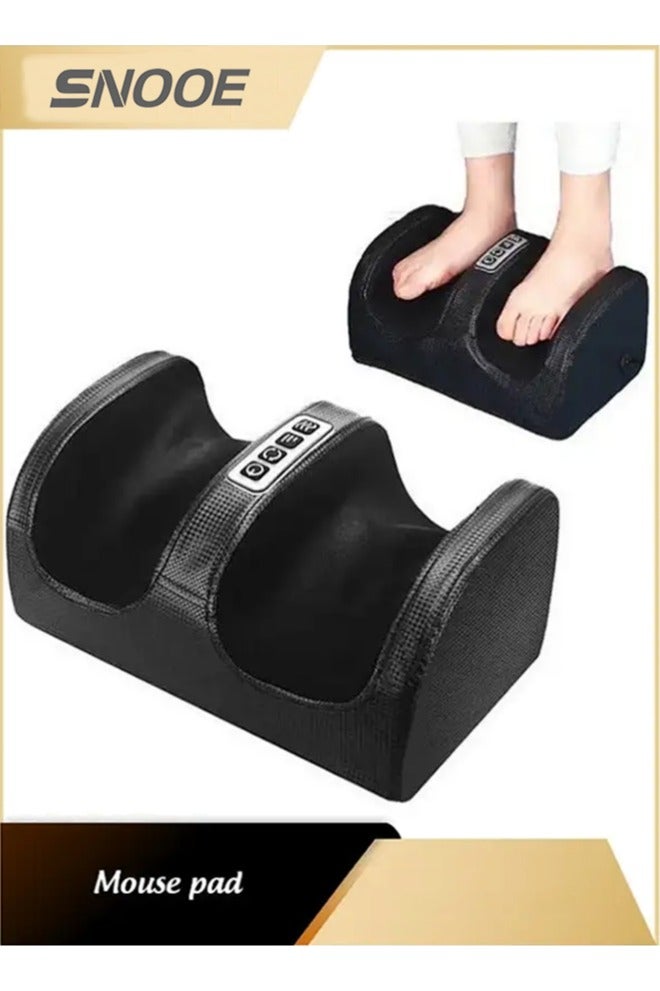 Snooe Electric Foot & Calf Massager with Heating - Portable Mini Massager for Pain Relief, Relaxation, Diabetic Neuropathy & Swelling  - Image 1