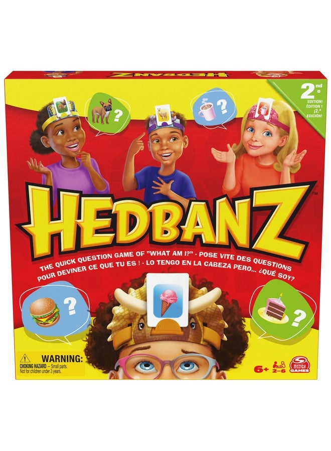 Spin Master Games Spin Master Hedbanz Dugout Family Game 'Who Am I? 2nd Edition' - Riddle/Mystery Game for 6+ - Image 1