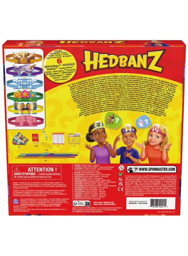 Spin Master Games Spin Master Hedbanz Dugout Family Game 'Who Am I? 2nd Edition' - Riddle/Mystery Game for 6+ - Image 4