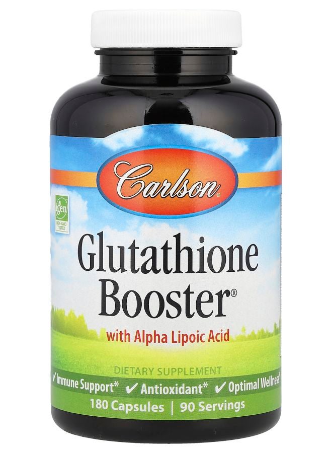 Carlson Glutathione Booster® 180 Capsules - Image 1