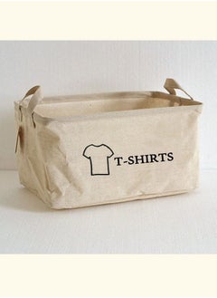 2 Pcs Waterproof Foldable Storage Basket With Handle 40X29X23 CM