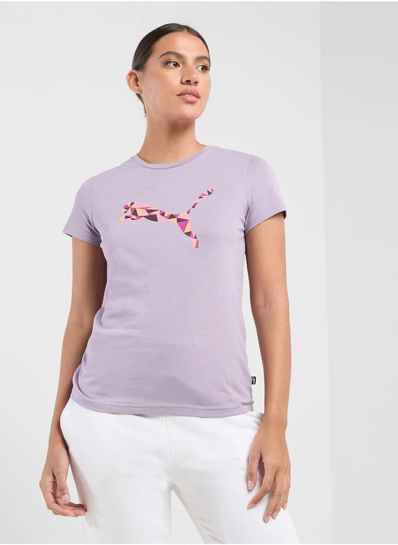 PUMA Graphic Cat Logo T-Shirt