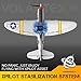VOLANTEXRC RC Plane for Beginners 4CH WWII Warbird P47 Thunderbolt with Aileron 24Ghz RC Airplane with Xpilot Self Righting One Key Aerobatic Gifts for Adults 76116 RTF - Image 4