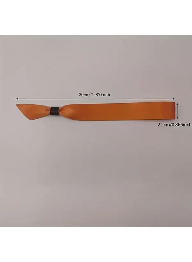 Black Solid Color Wristbands For Concert Party Exhibition Entrance Check In - Image 4