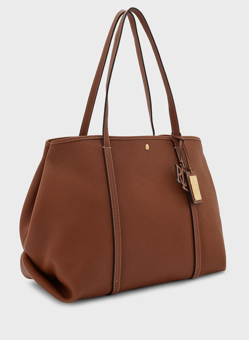 لورين رالف لورين LOGO DETAILED EMERIE TOTE