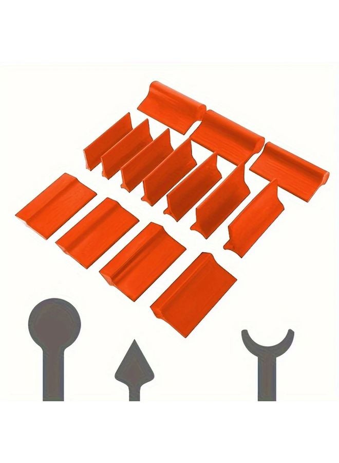 16 قطعة مجموعة منصات تلميع بأشكال متنوعة للسيارات والمنزل والحرف اليدوية قابلة للثني - Image 2