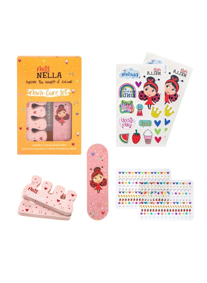 Miss NELLA MISS NELLA Kids Bag of Wonders, Makeup & Nail Polish Set Safe and Fun Gift - Hypoallergenic, Dermatologically Tested Kid-Friendly, Non-Toxic, Cosmetic Bag Included - Special Edition  - Image 3