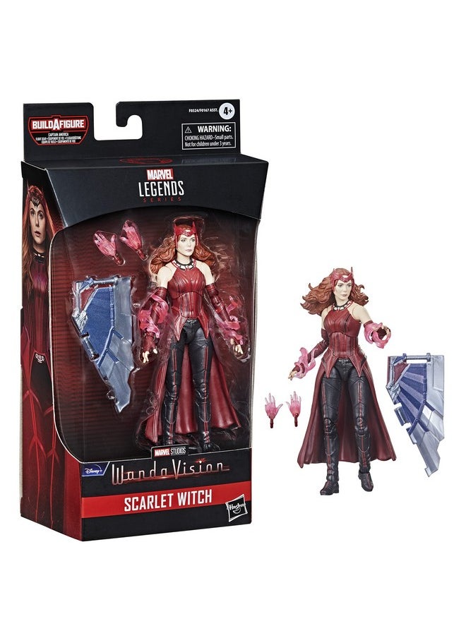 AVENGERS Hasbro Marvel Legends Series 6Inch Action Figure Toy Scarlet Witch Premium Design And 4 Accessories For Kids Age 4 And Up  - Image 3