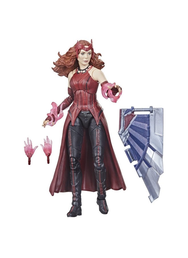 AVENGERS Hasbro Marvel Legends Series 6Inch Action Figure Toy Scarlet Witch Premium Design And 4 Accessories For Kids Age 4 And Up  - Image 2