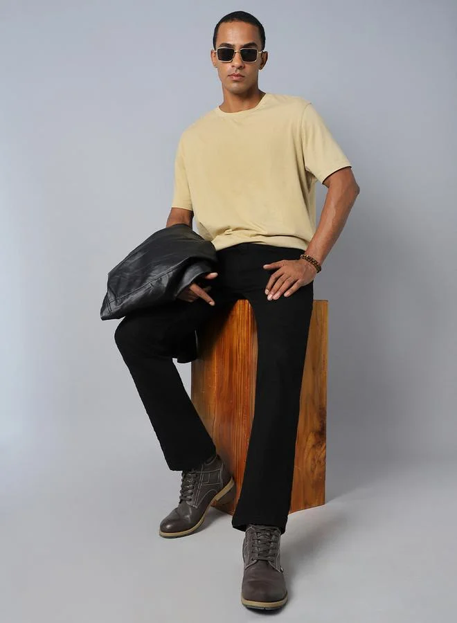 HIGH STAR HIGH STAR Mid Rise Regular Fit Jeans