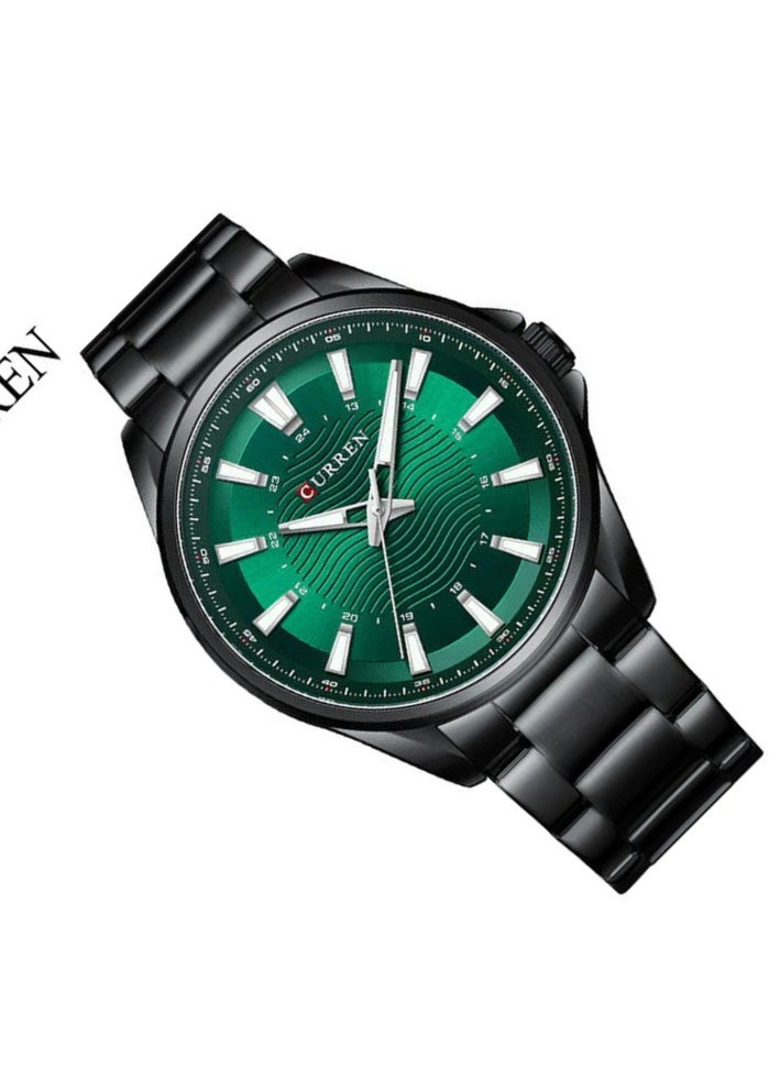 CURREN CURREN 8424 Original Brand Stainless Steel Band Wrist Watch For Men  - Image 3