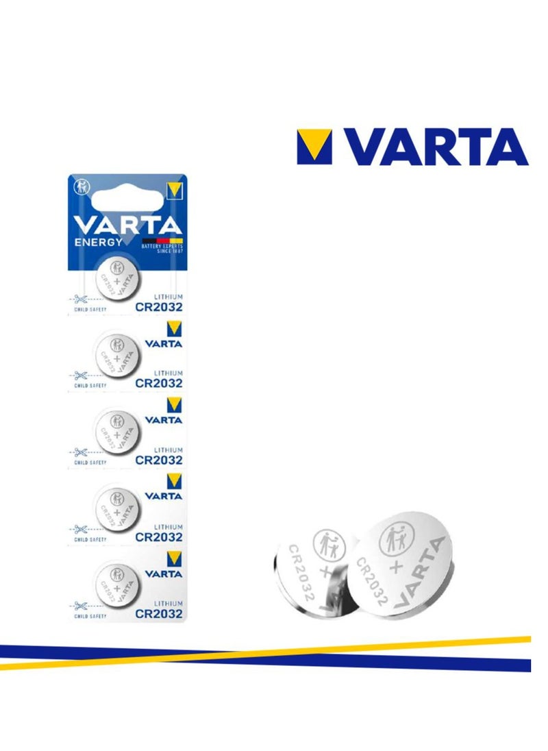 VARTA Coin Battery Energy CR2025 Lithium , 3V , 5 pes  - Image 2
