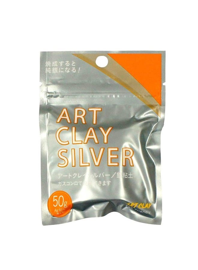 Art Clay طين الفن طين الفضة - 50 جرام - تركيبة جديدة - Image 1
