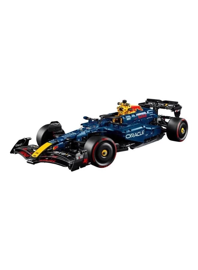 New RB20 compatible with LEGO mechanical group, Red Bull Racing F1 assembly building block toy - Image 2
