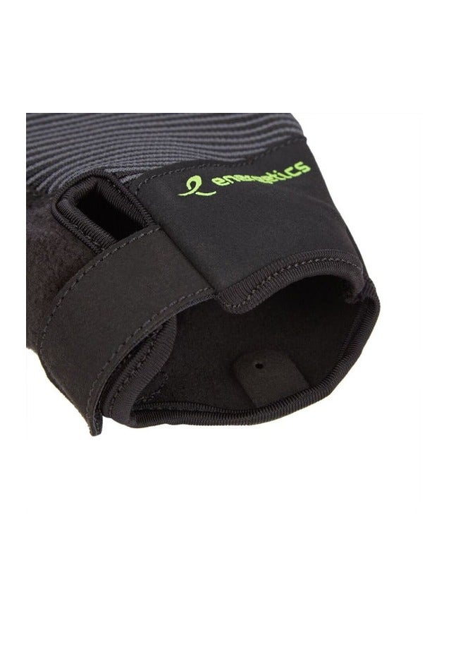 قفازات اللياقة البدنية للرجال، أسود وأصفر - Image 3