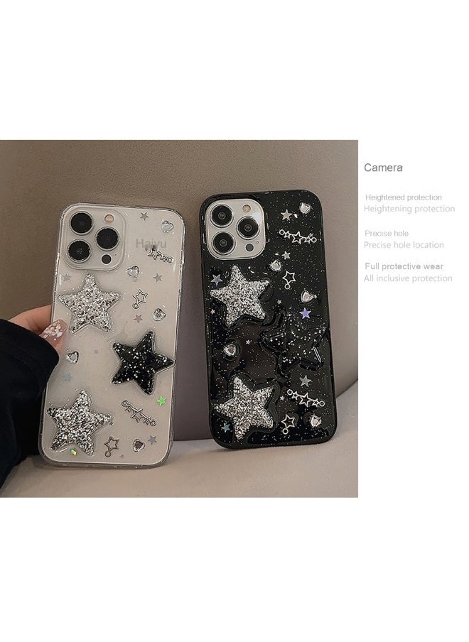Generic Sweet Cool 3D Star Drip Gel Phone Case for iPhone 16 Pro Max  - Image 2