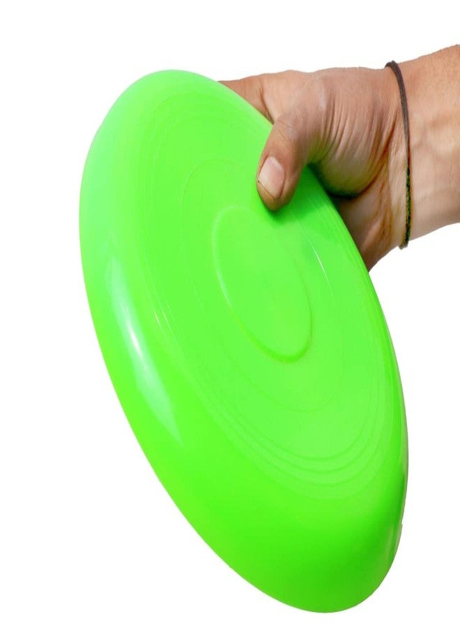 Flying Disc, Non-Slip Plastic Frisbee Flying Disc for Outside Play - 25 cm Pack (Multicolour) - Image 1