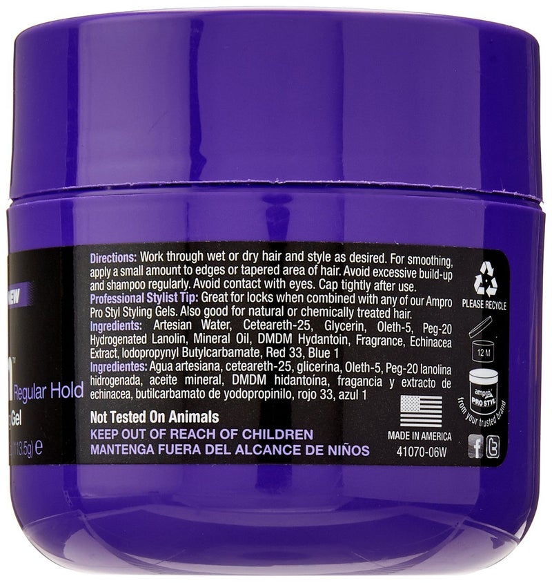Ampro Shine N Jam Conditioning Gel Regular Hold 4 Ounce (2 Pack) - Image 2