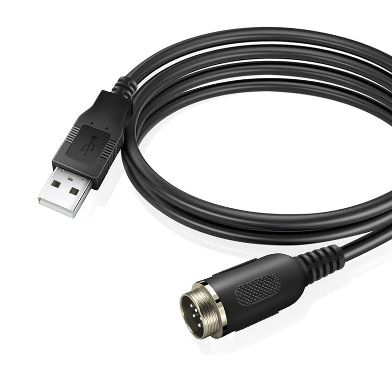 ZLiT Connection Din6 USB Cable Adaptation Fit for Thrustmaster TH8A Cable Hand-Row TSS Handbrake Signal Line (USB) - Image 3