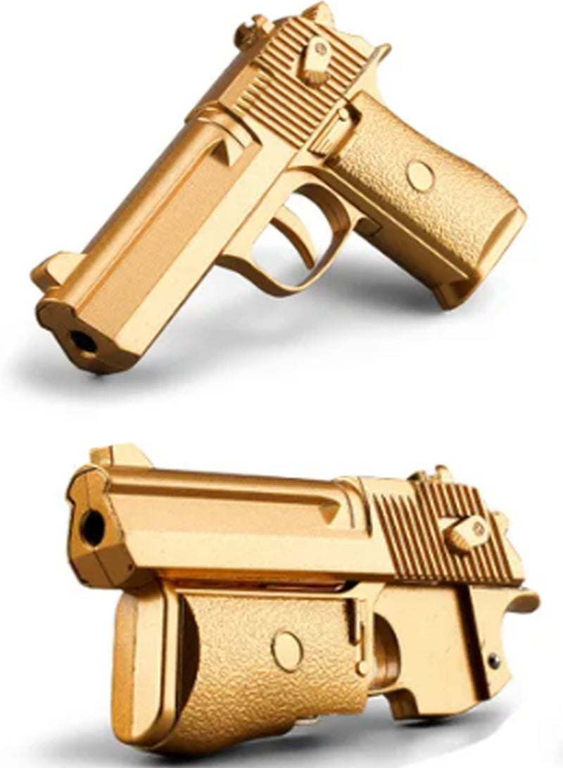 PUBG Realistic Metal Gun Toy With 6mm Rubber Bullets With Folding Mechanism - Image 1