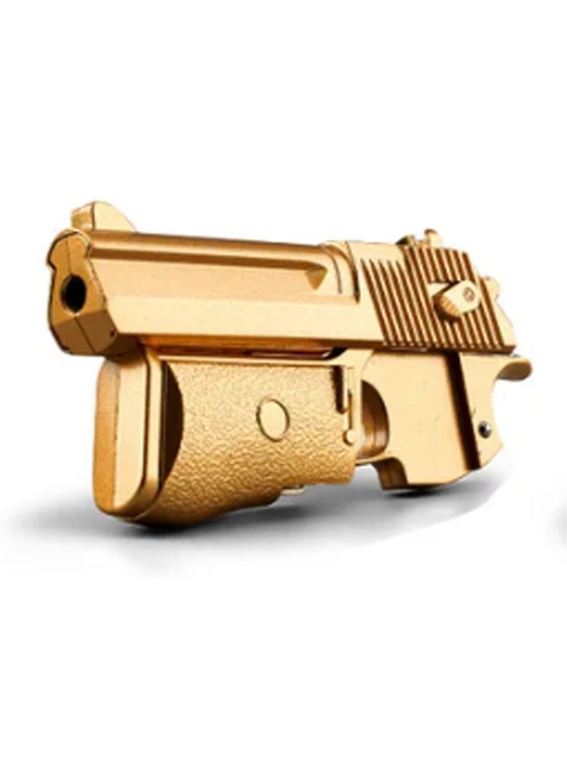 PUBG Realistic Metal Gun Toy With 6mm Rubber Bullets With Folding Mechanism - Image 4