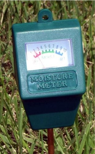 New Resources Group Indoor/Outdoor Moisture Sensor Meter with Full Color Instruction Card, Soil Water Monitor, Plant Care, Garden,Lawn - Image 2