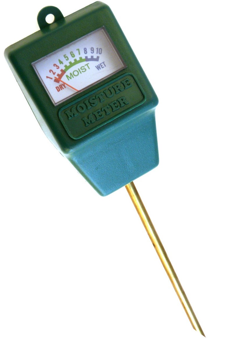 New Resources Group Indoor/Outdoor Moisture Sensor Meter with Full Color Instruction Card, Soil Water Monitor, Plant Care, Garden,Lawn - Image 1