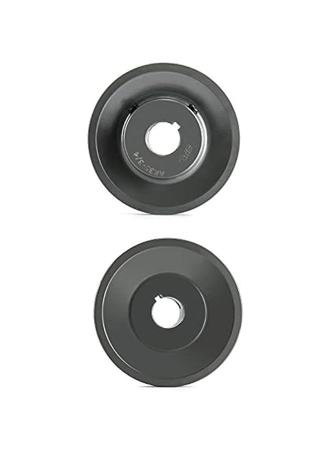 Arabest AK3534 Single Groove Web Sheaves, 3.55 OD 3/4 Bore V-Belt Sheave, A Belt Section, Cast Iron,for V-Belt  - Image 3