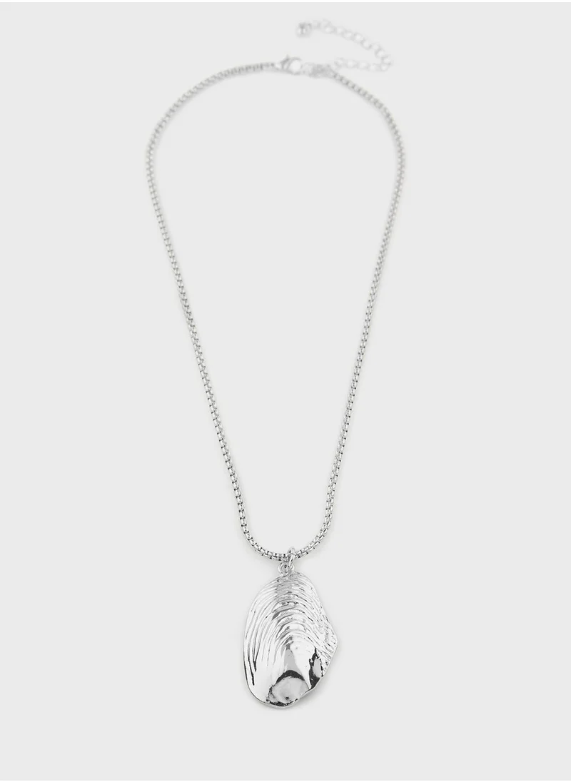 Ginger 2 Pack Shell Pendant Necklace