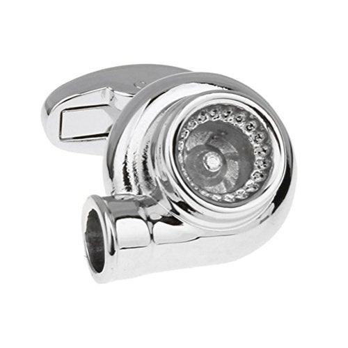 Vcufflinks Turbocharger Autofan Tuning Car Motor Turbo Turbine Engine Cufflinks - Image 5