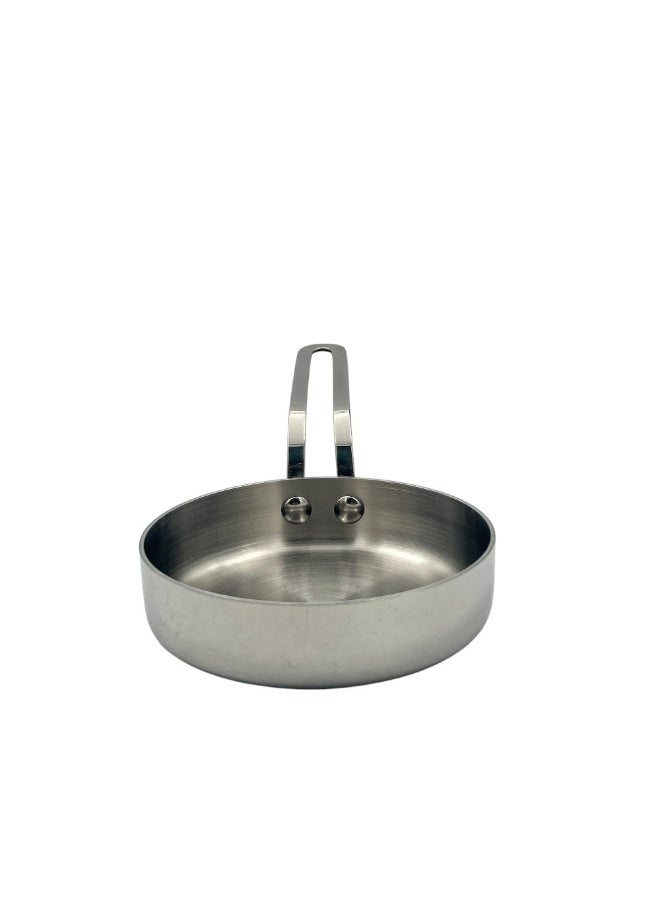 B&D Mini saucepan 12cm premium stainless steel professional triple ply cookware with even heat distribution ergonomic handle fast heating technology and multi stove compatibility for modern healthy daily cooking performance - Image 3