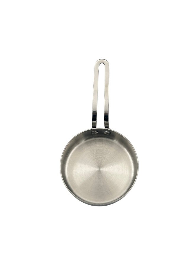 B&D Mini saucepan 12cm premium stainless steel professional triple ply cookware with even heat distribution ergonomic handle fast heating technology and multi stove compatibility for modern healthy daily cooking performance - Image 4