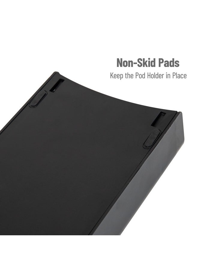 Mind Reader Mind Reader Anchor Collection, Single Serve Coffee Pod Drawer, 12-14 Coffee Pod Capacity, Countertop Organizer, Black  - Image 3