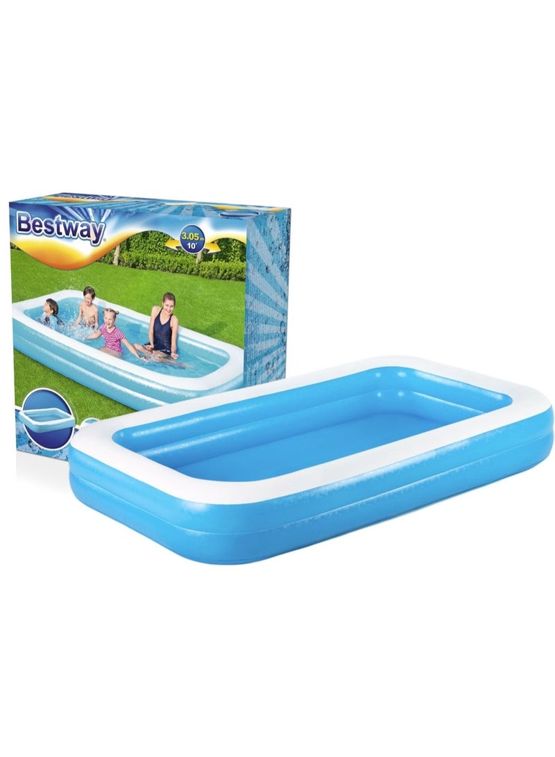 Bestway Inflatable Pool 305x183x46cm - Image 1