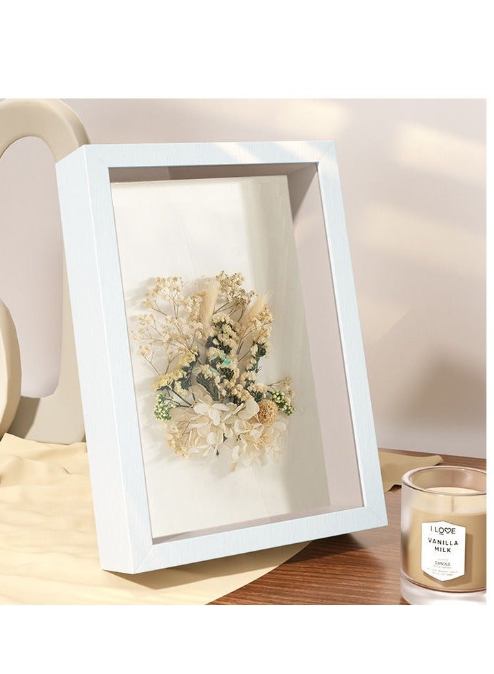 إطار الصورة لملء, إطار الصورة العميقة لملء, 11.7 × 16.7 سم, إطار عميق للجدار وسطح المكتب, إطار الكائن ثلاثي الأبعاد, عميق 3 سم, مناسبة لتزيين الجدار ثلاثي الأبعاد, الخشب - Image 2