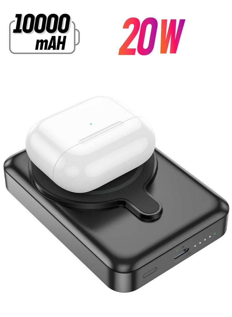 Hoco Q11 Expressar Power Bank 10000mAh Type-C Input 18W Type-C Output 20W Wireless Output 2.5W/5W/7.5W/10W/15W with LED indicator supports fast charging protocols - Image 1