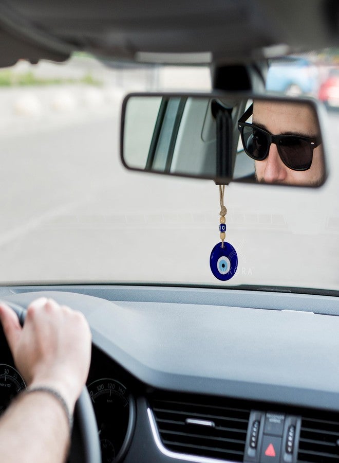 VKORA Handmade Turkish Evil Eye Hanging with Beads for Decoration of Home Shop Office Garden (2WB6) - Image 5