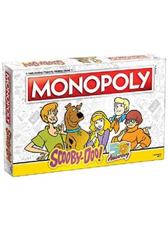 USAopoly Monopoly Scoobydoo Board Game ; Collectible Monopoly Game ; Officially Licensed Scoobydoo Game ; Featuring Character Artwork And Episodes  - Image 1