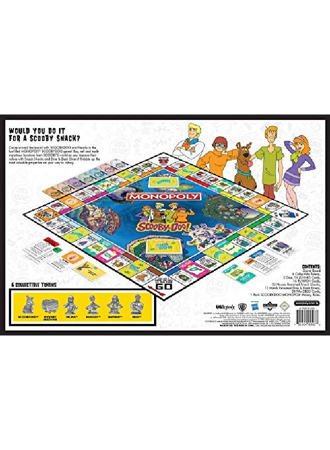 USAopoly Monopoly Scoobydoo Board Game ; Collectible Monopoly Game ; Officially Licensed Scoobydoo Game ; Featuring Character Artwork And Episodes - Image 5