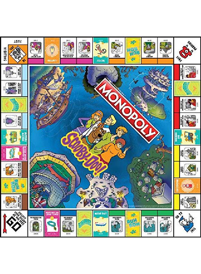 USAopoly Monopoly Scoobydoo Board Game ; Collectible Monopoly Game ; Officially Licensed Scoobydoo Game ; Featuring Character Artwork And Episodes - Image 3