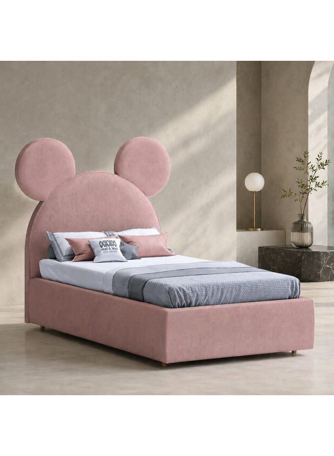 Pink Wooden Bed for Kids
