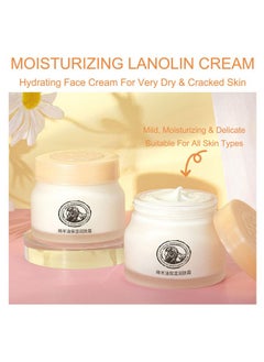 Lanolin Cream Pure Lanolin Cream Hydrating Pure Lanolin Face Cream For Very Dry Skin Natural Organic Lanolin Oil Face Moisturizer For Women & Men - pzsku/ZDC8D71C54355DB82BE5AZ/45/_/1719226401/7ade53bb-8f7c-4b63-906c-4a5e8437a81c