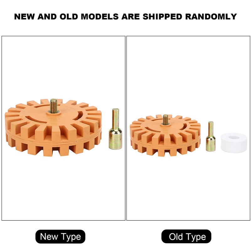 Sticker Remover Wheel For Cars Boats RVs Trucks With Power Drill Adhesive Eraser Disc - Image 4