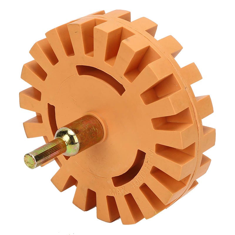 Sticker Remover Wheel For Cars Boats RVs Trucks With Power Drill Adhesive Eraser Disc - Image 2