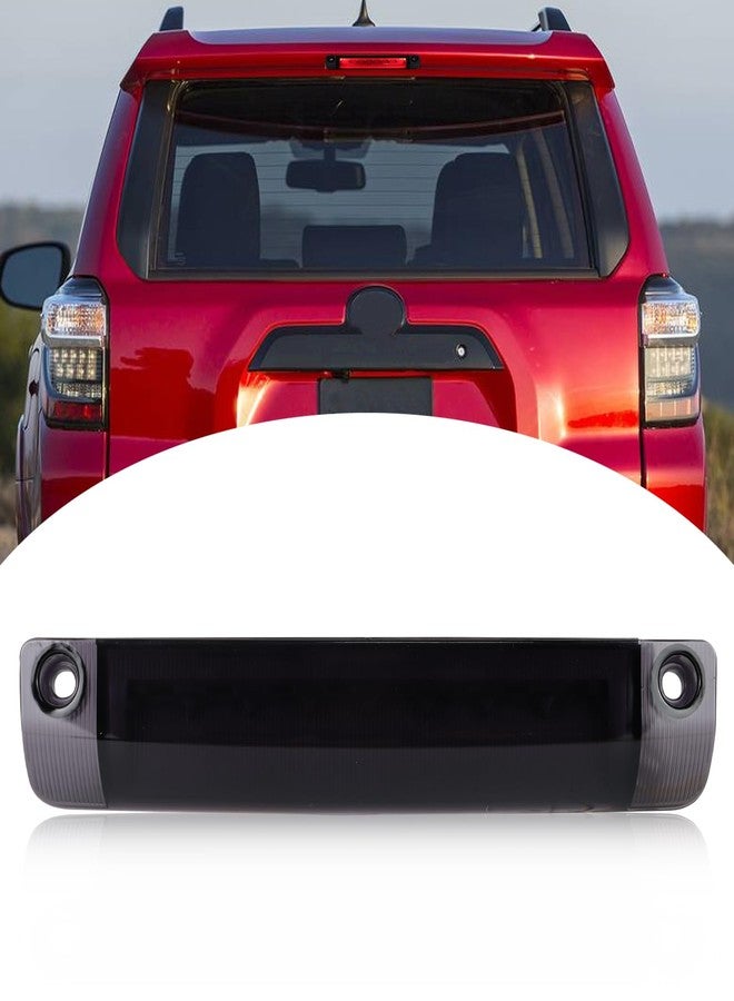 BINQIGOO Smoked Lens 9-LED Third Brake Light Assembly Compatible With Toyota 4Runner Highlander Prius Sienna etc., LED 3rd Brake Lamp Rear Center Roof High Mount w/Strobe Brake Feature (Smoked) - Image 1
