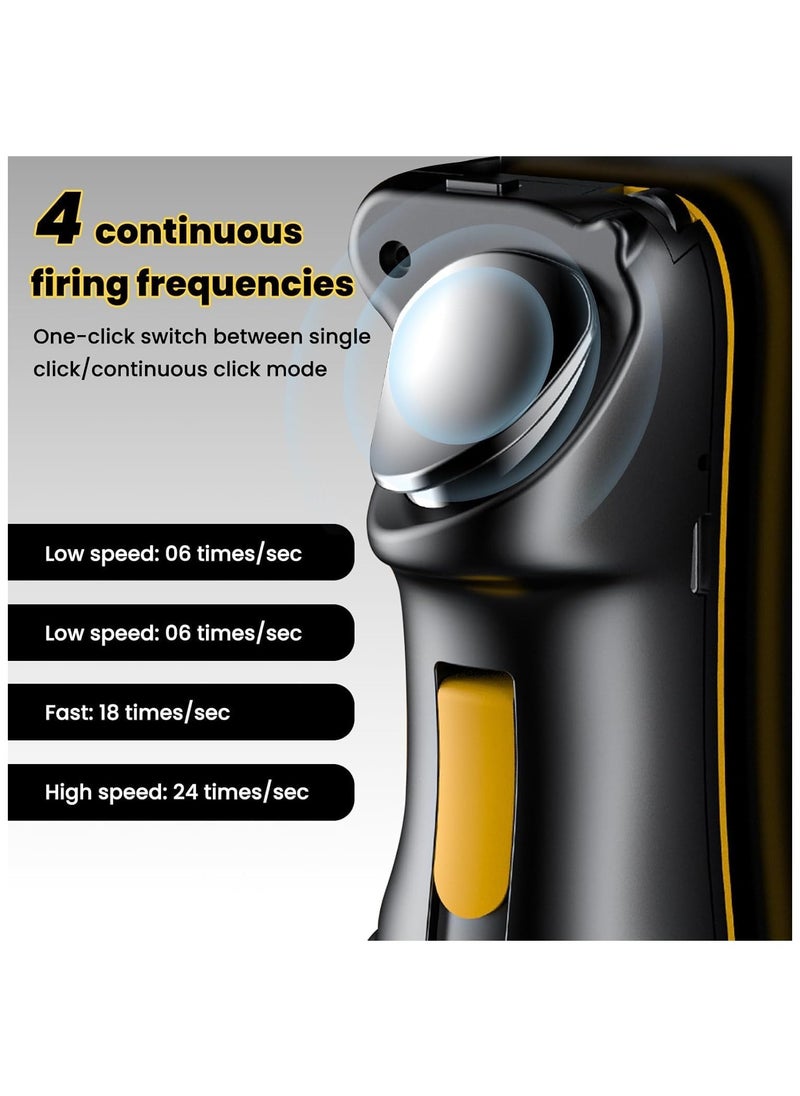 ماركة غير محددة وحدة تحكم لعبة PUBG Trigger Rapid 6 Fingers Gaming Grip Gamepad Joystick L1R1 L2R2 لأجهزة iPad والكمبيوتر اللوحي بنظام Android وSamsung وHuawei  - Image 2