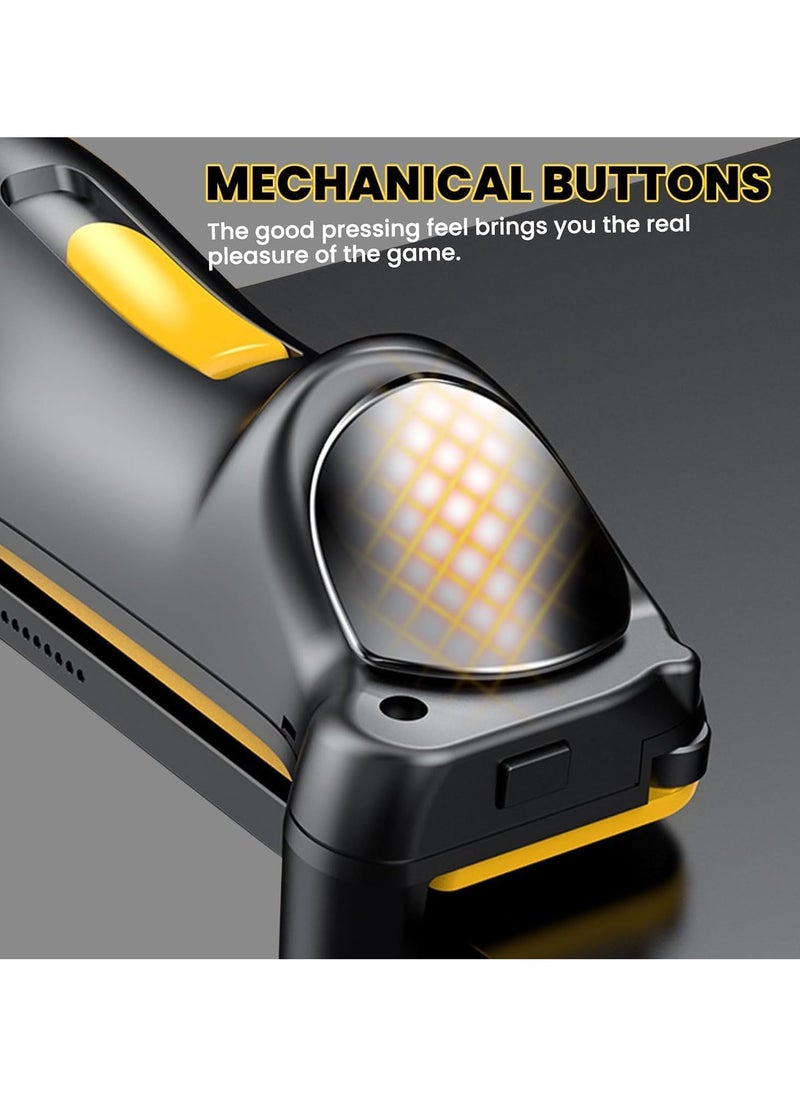 ماركة غير محددة وحدة تحكم لعبة PUBG Trigger Rapid 6 Fingers Gaming Grip Gamepad Joystick L1R1 L2R2 لأجهزة iPad والكمبيوتر اللوحي بنظام Android وSamsung وHuawei  - Image 4