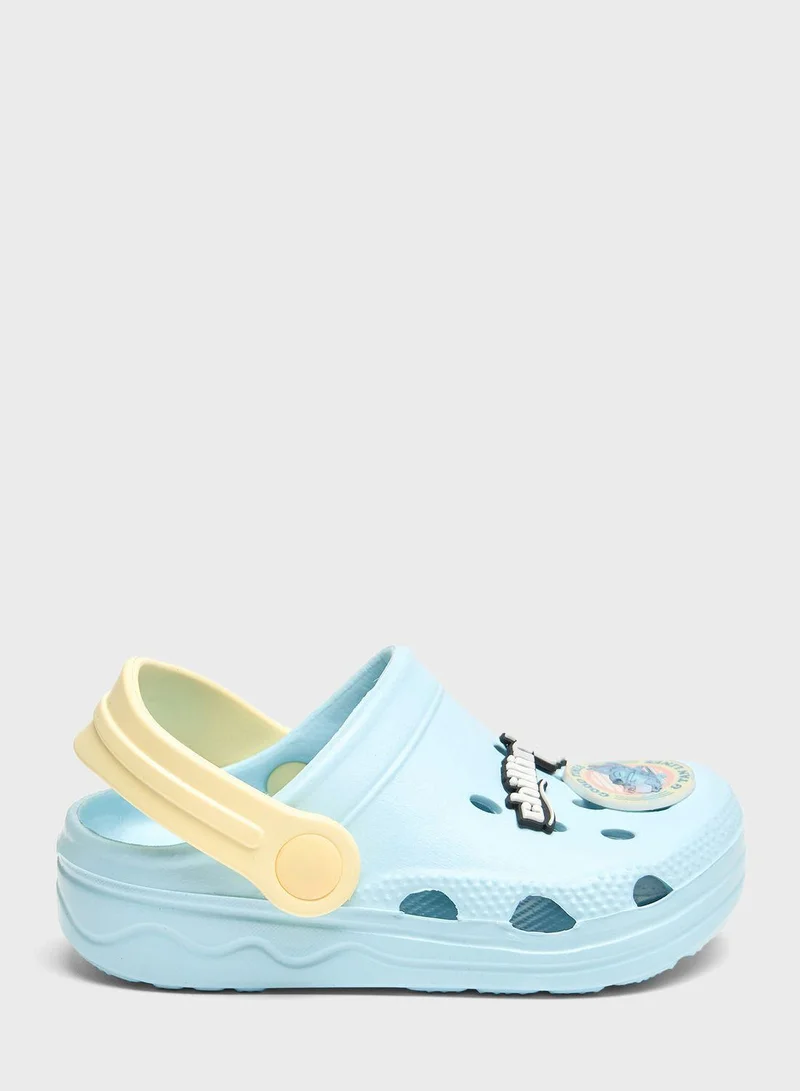 ديزني Kids Disney Printed Clogs